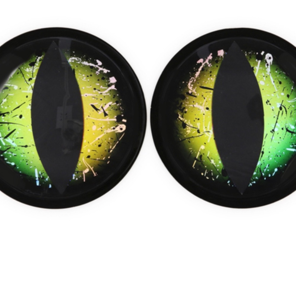 jumbo eyeballs halloween decor 8in